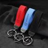 Leather Car Keychain Key Chain Rings Metal Leather for for Volvo XC40 XC90 V40 V90 V60 XC60 S80 S60 S90 C40 V70 XC70 Accessories