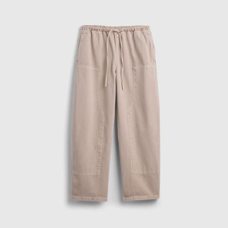 GAP Women's 877638 Loose-Fit Cotton Logger Casual Pants