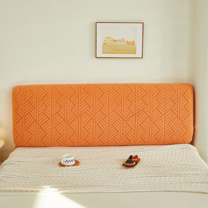 Stretch Headboard Covers for Queen Cal King Size Bed Headboard Slipcover, Jacquard Bed Head Cover Dustproof Protector Cover for Bedroom Décor