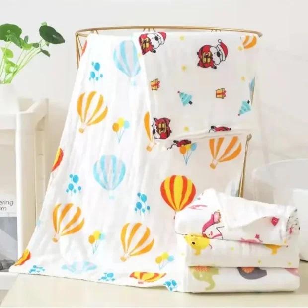 Newcomer Discount: Soft, Absorbent Pure Cotton Baby Washcloth - High-Density, Thick Gauze Towel