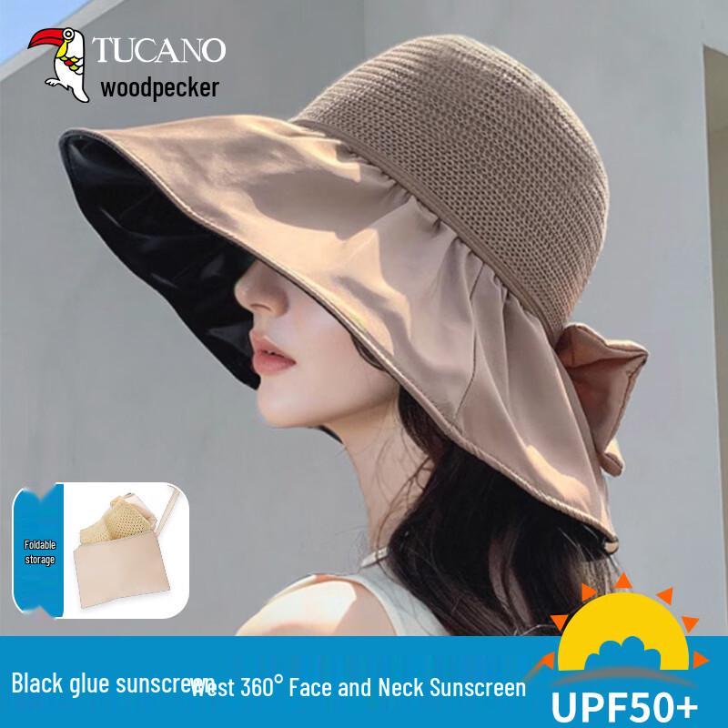 Women s Outdoor UV Protection Wide Brim Sun Hat One Size
