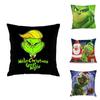 Cozy Grinch 3d Printing Christmas Pillow Case In Super Soft Peach Skin For Festive Sofa Decor