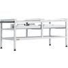 Washing Machine Stand Pedestal 48.5x25 Inch 590LB with Double Tray