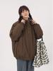 Hong Kong Retro Men's Thick Corduroy Cotton Jacket - Trendy, Loose, Warm, Japanese-Style Winter Coat for Couples