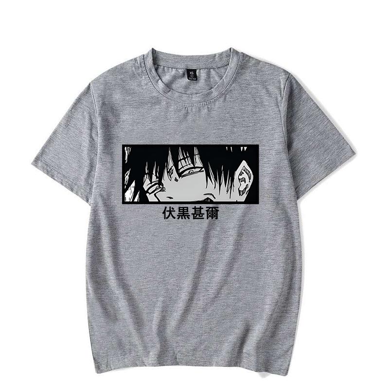 New Anime Funny Fushiguro Toji Print T-Shirt Womans Men Casual Tops Summer Cool T Shirt Plus Size Tops Tees