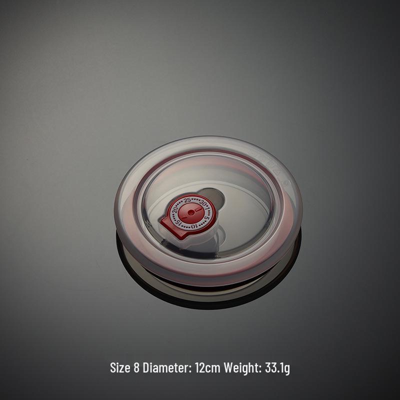 Microwave-Safe Leak-Proof Stainless Steel Ceramic Bowl Lid with Silicone Seal