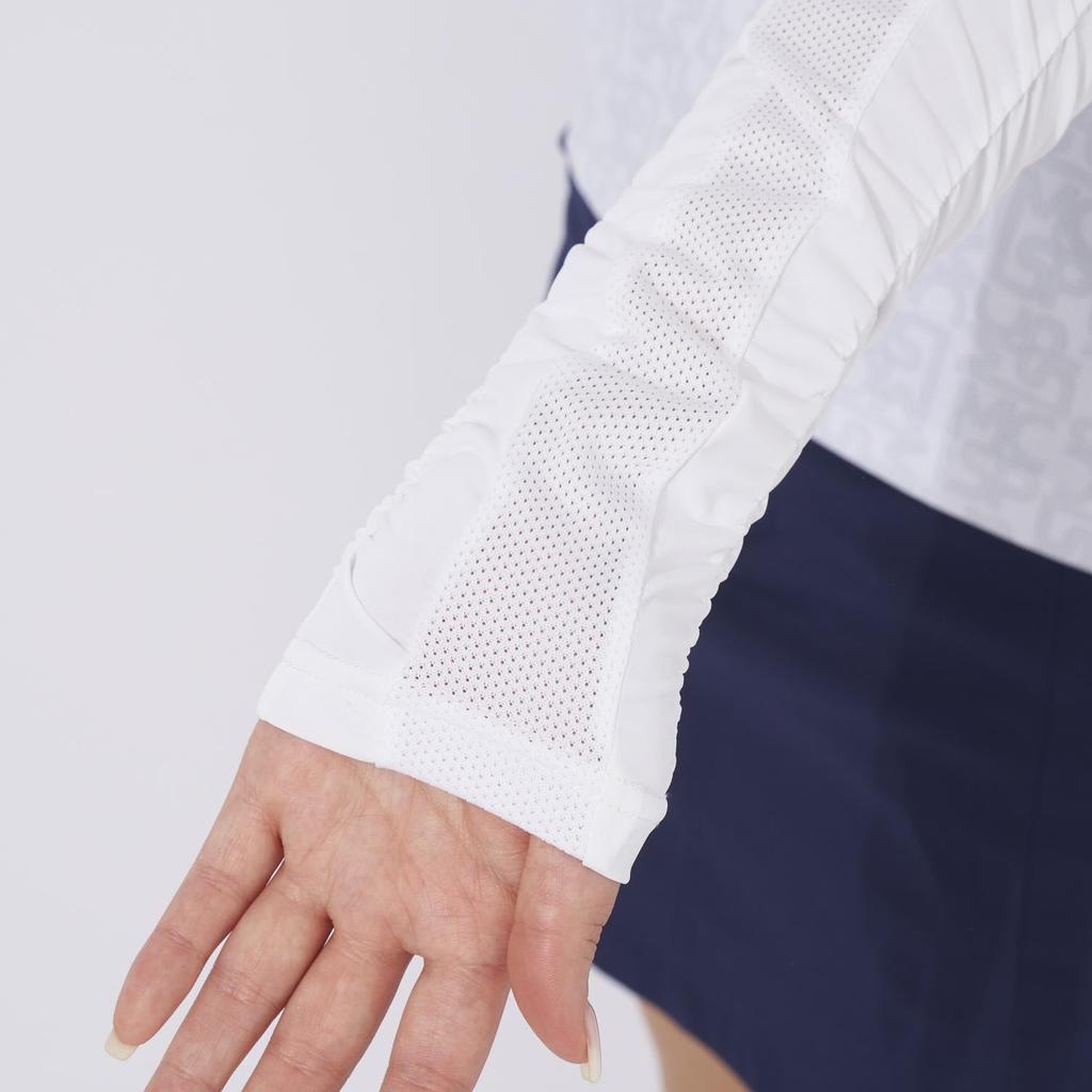 Marie Claire Mesh Arm Cover 714943 WT Free Size Women's