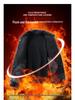 Men's 2025 Winter Warm Lambswool Jacket - Thick, Solid Color, Loose Fit
