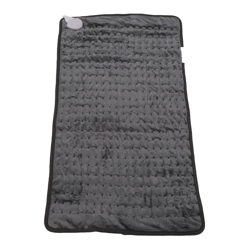 Electric Warmer Pad Soft 6 Heat Settings Auto Electric Heated Blanket Dark Green 29.9 X 15.7in US