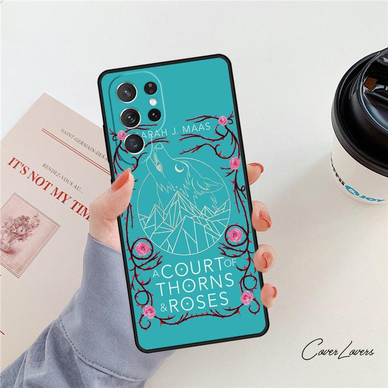 A Court of Mist and Fury Sarah J Maas phone case For Samsung Galaxy S24 S25 S23 S22 Ultra Note 10 20 Plus S20 S21 FE Cover