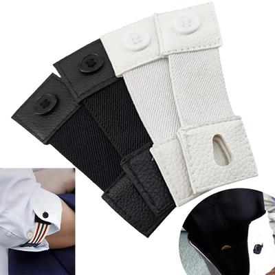 1 Paar Mehrzweck-Verlängerungen Elastische Verlängerungsknöpfe Kleiderverschluss Hose Hose Jeans Taillengürtel Hemdverlängerung Druckknopfverschluss