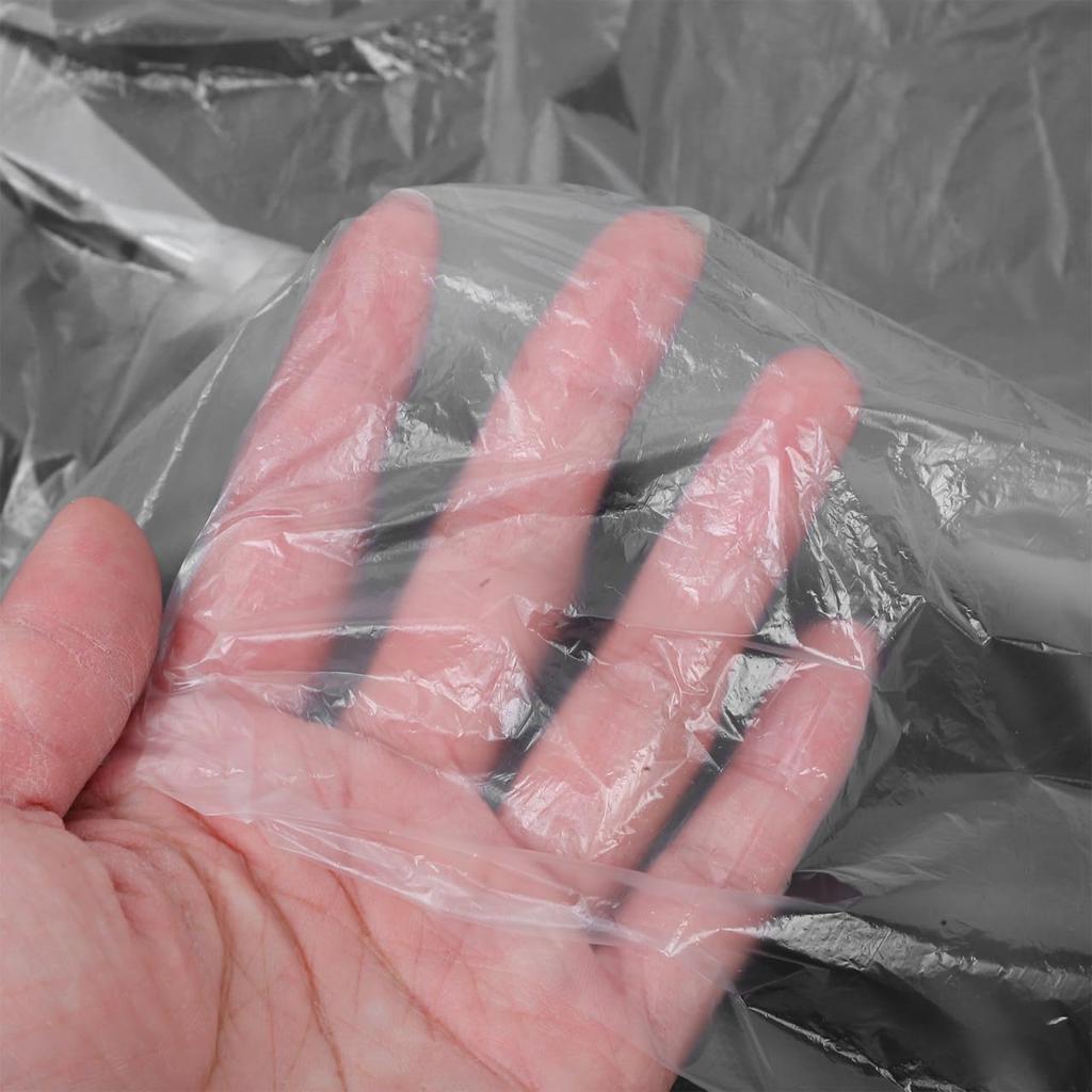 Beaupretty Disposable Foot Bath 160 Bath Bath Foot Clear Foot Bath Foot Spa Foot Care Spa Foot Plastic HDPE Bags, Bags, Pediliners, Bags, Protectors,