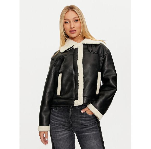 

Куртка из искусственной кожи Pieces Janelle EU M