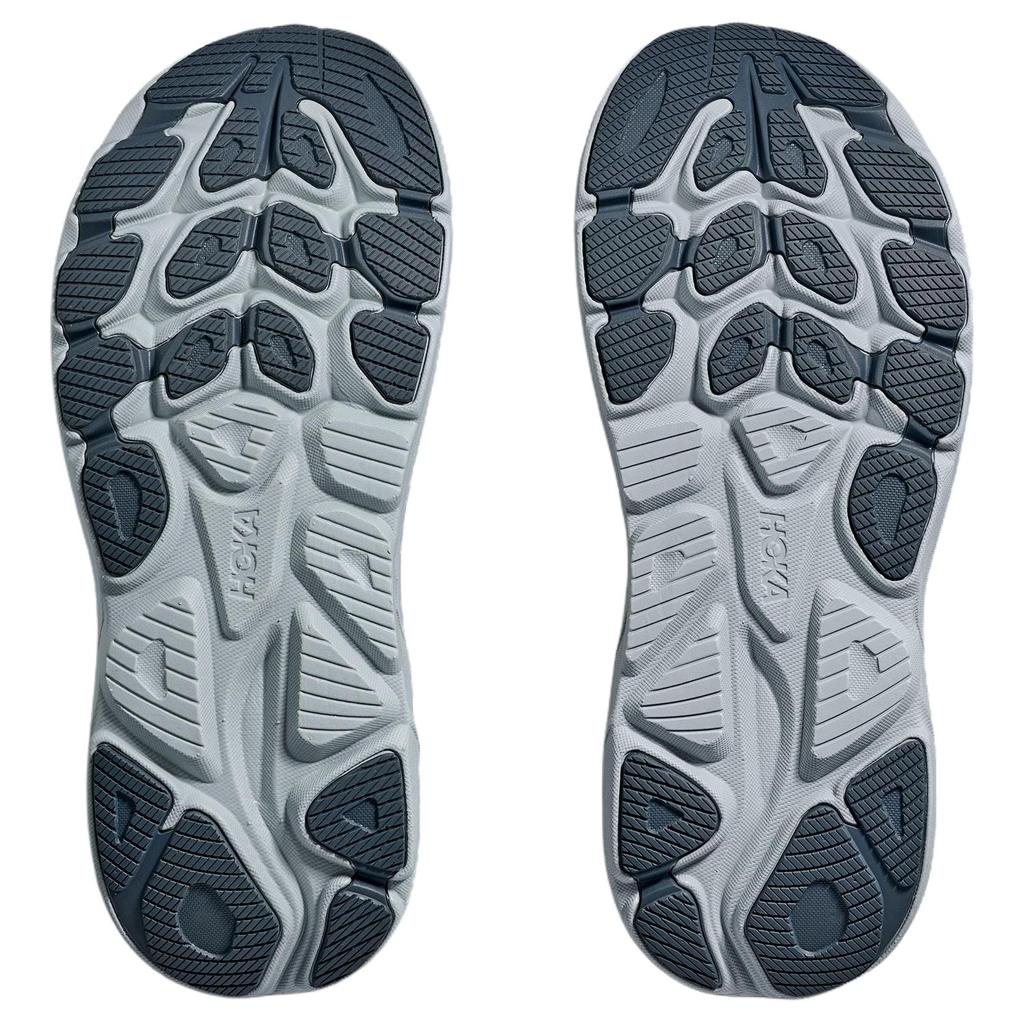 HOKA ONE ONE CLIFTON 10 Breathable Running Shoes Women's Beige Blue 1162031-GRTM