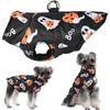 Halloween Hundejakke Kjæledyrklær For Små Mellomstore Hunder Katter Festival Cosplay Kostyme Morsom Valpefrakk To-benet Chihuahua Vest