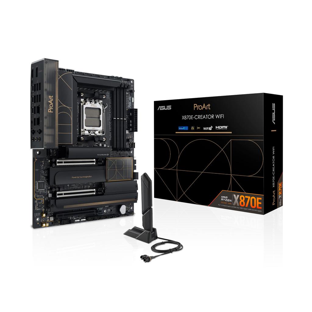 ASUS ProArt X870E-Creator WIFI AMD Ryzen 9000 Series AM5 Compatible ATX Motherboard with X870E Chipset / Authorized Japanese Distributor