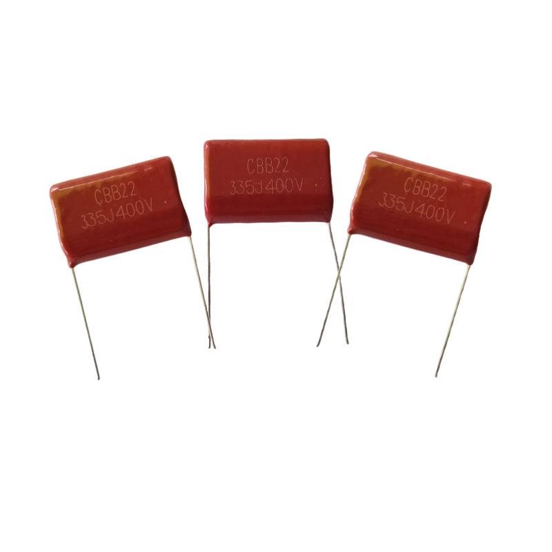 Metallized Film Capacitor 3.3uF 400V 335J, 25mm Lead Spacing