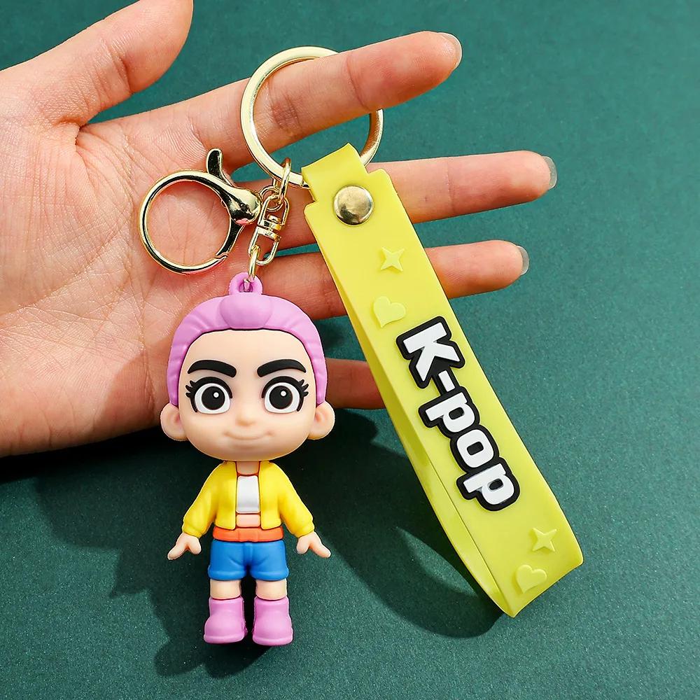 Witch Hunt Theme Derpy Keychains Doll 3D cute Popular Cute Action Model Toy bag decoration Collection birthday gift