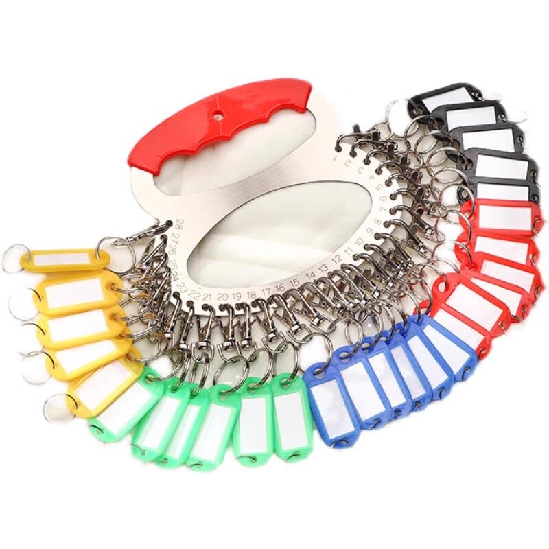 Stainless Steel Key Organizer Board with Lobster Clasps