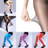 VChest Shiny Light High Waist Glossy Oil Thin Women Stockings Sexy Tights Open Crotch Pantyhose