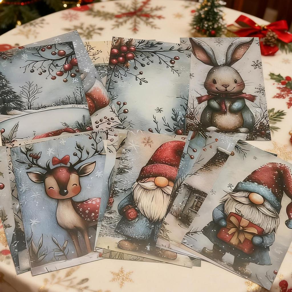 Christmas Cards 20 Pieces Cute Variety Postcards Beautiful Christmas Cards For Student Kid Friend Family Daughter Son Teacher