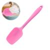 Silicone Baking Non-Slip Spatula Desserts Handle Cream Stirring Utensil Cake Cream Stirrer Easy-to-clean