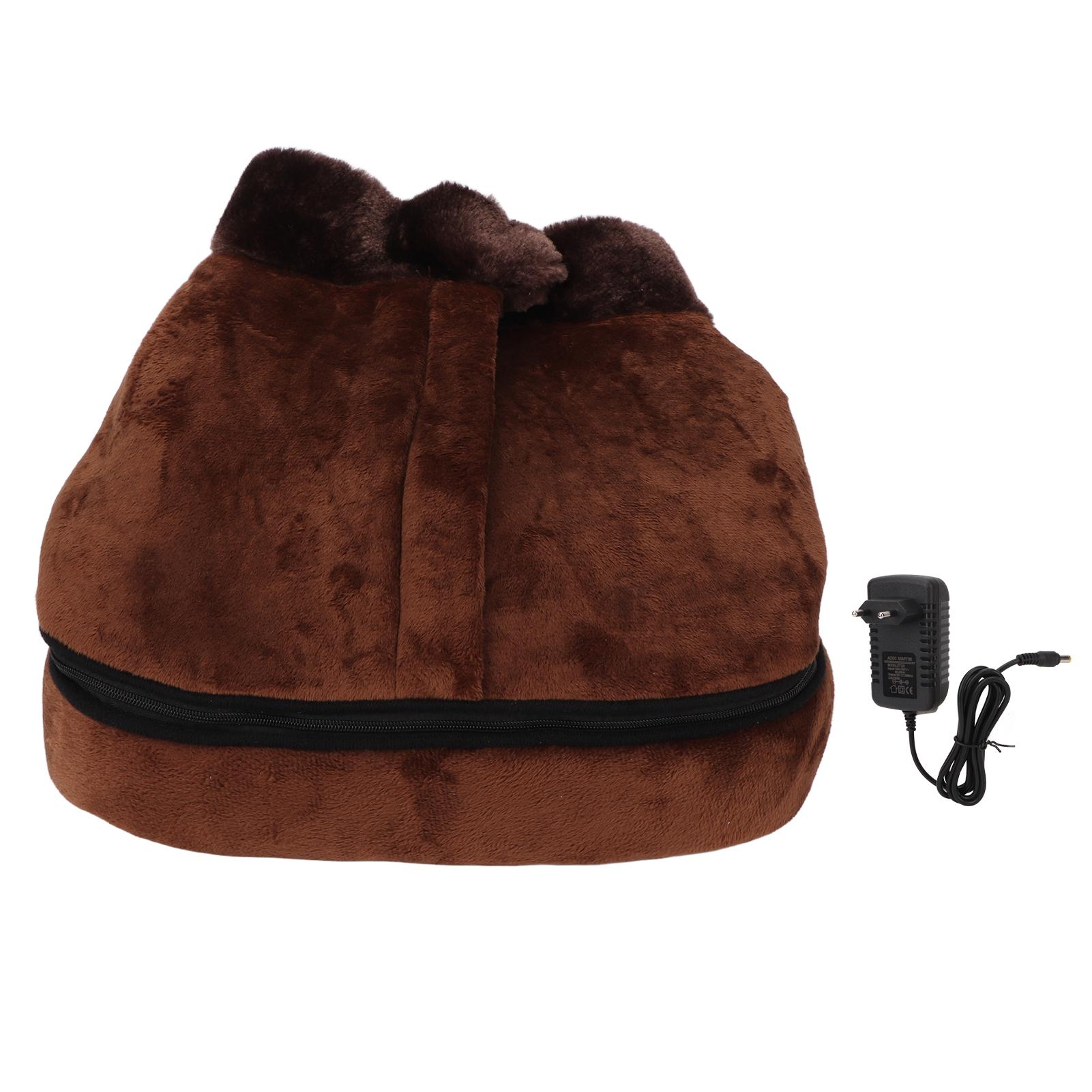 

Electric Heated Foot Massager Relieve Fatigue Detachable Heating Massage Feet Warmer Foot Massager Warmer Heated Foot Warmer