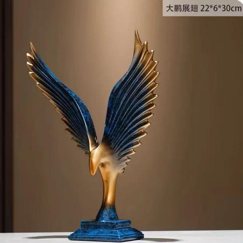 

Creative Decor Sculptures Luxury Ornament Artistic Soft Decoration Modern Minimalist Living Room Office Wine Cabinet Decor