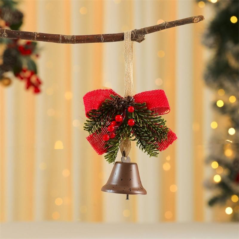 Metal Decorative Bells Christmas Bells Ornament for Christmas Tree Christmas Tree Decorations Hanging Bell