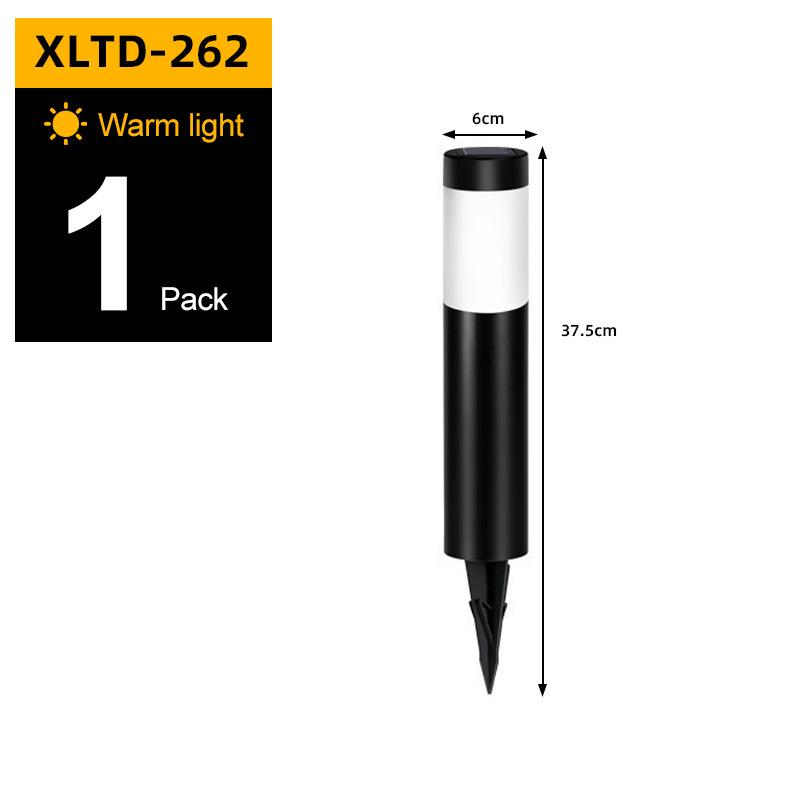 Solar Stainless Steel 3-LED Modern Waterproof Outdoor Garden Lamp