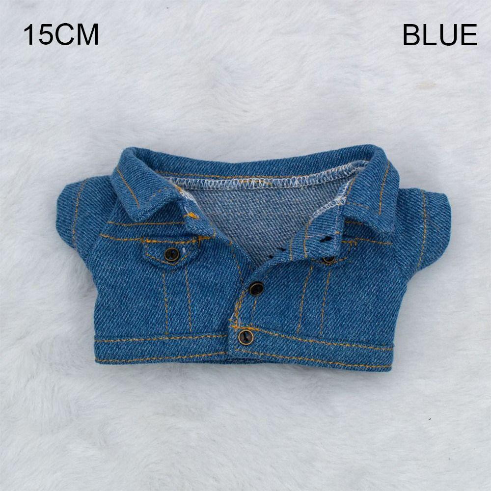 Vêtements Décontractés Jeans 15cm/20cm Poupée Jeans Vêtements Jeans 15cm/20cm Vêtements de Poupée Mode Veste en Coton