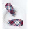 1 Pairs Simple Fabric Hair Clip for Women & Girls, Bangs Side Hair Barrettes Unisex Fashion Hair Accessories
