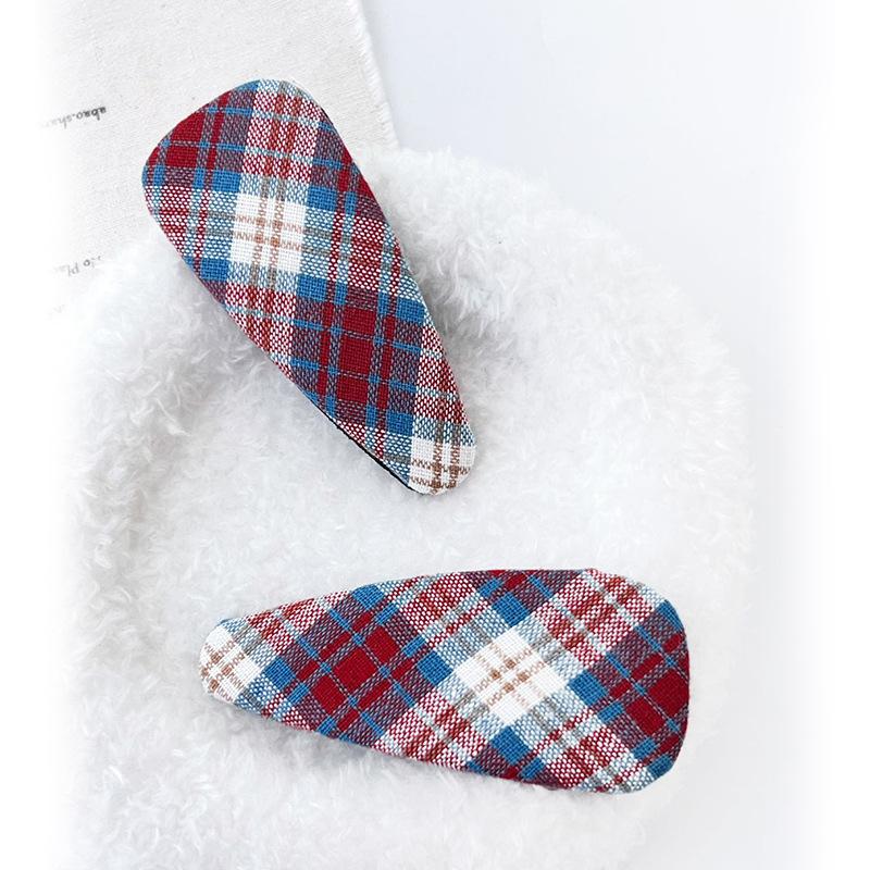 1 Pairs Simple Fabric Hair Clip for Women & Girls, Bangs Side Hair Barrettes Unisex Fashion Hair Accessories