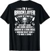 NEW LIMITED Mason Fossil Of A Past Era Bricklayer T-Shirt