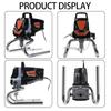 3000PSI Airless Spritzmaschine Airbrush Professionelle Airless Spritzpistole Farbspritzgerät Werkzeugmaschine Wandfarbspritzgerät Kits