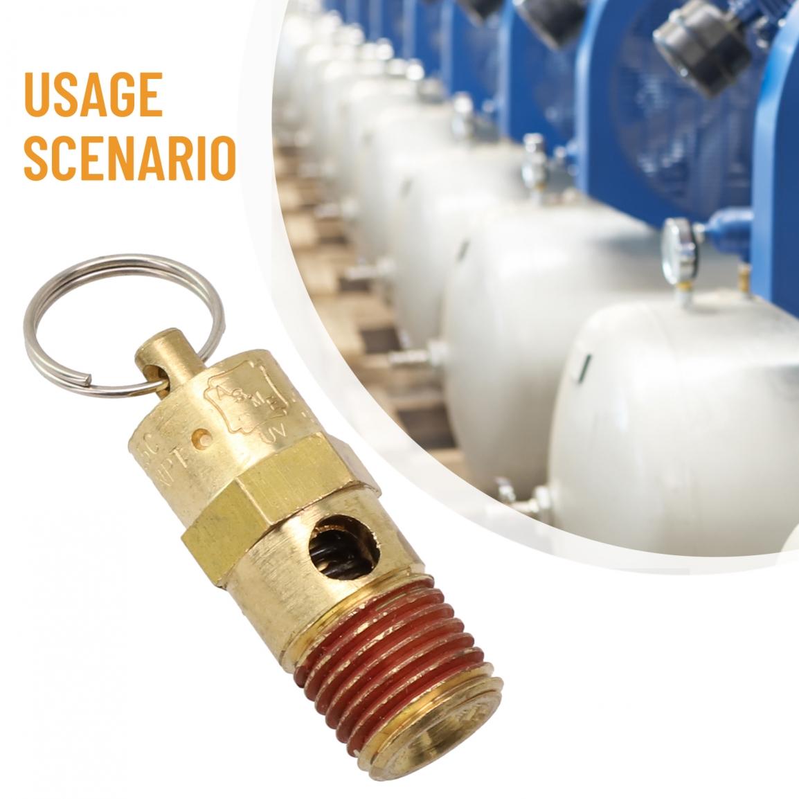 

Клапан тиску 150 PSI Повітряний компресор Вибухозахищений тип