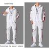 Men's Reflective Strip Casual Sports Suit
