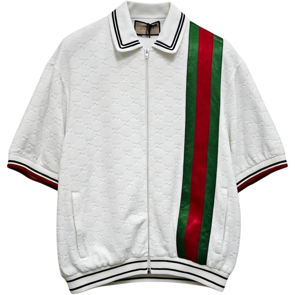 GUCCI Shirts Men's White Lapel Moderate Other 752266-XJFTA-9692