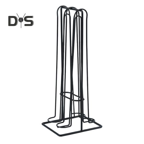 

Держатель кофейных капсул большой емкости, прочный, выдерживающий высокую нагрузку, стойка для хранения кофейных капсул на столешнице чёрный