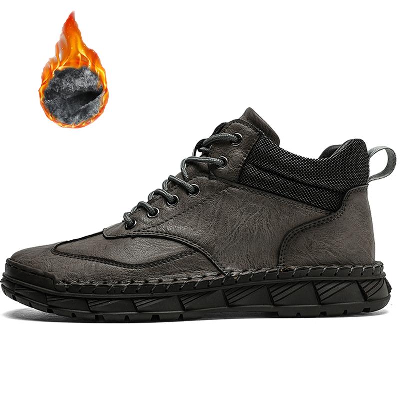 

Шкіряне взуття Повсякденні кросівки Чоловіче взуття Зручне шкіряне взуття з розрізами Чоловічі лофери Мокасини Взуття з інструментами 46 темно-сірий