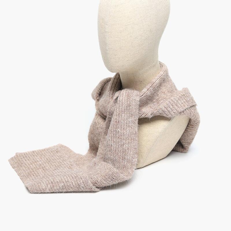 Шарф, шарф-снуд, зимняя шапка, наушники black