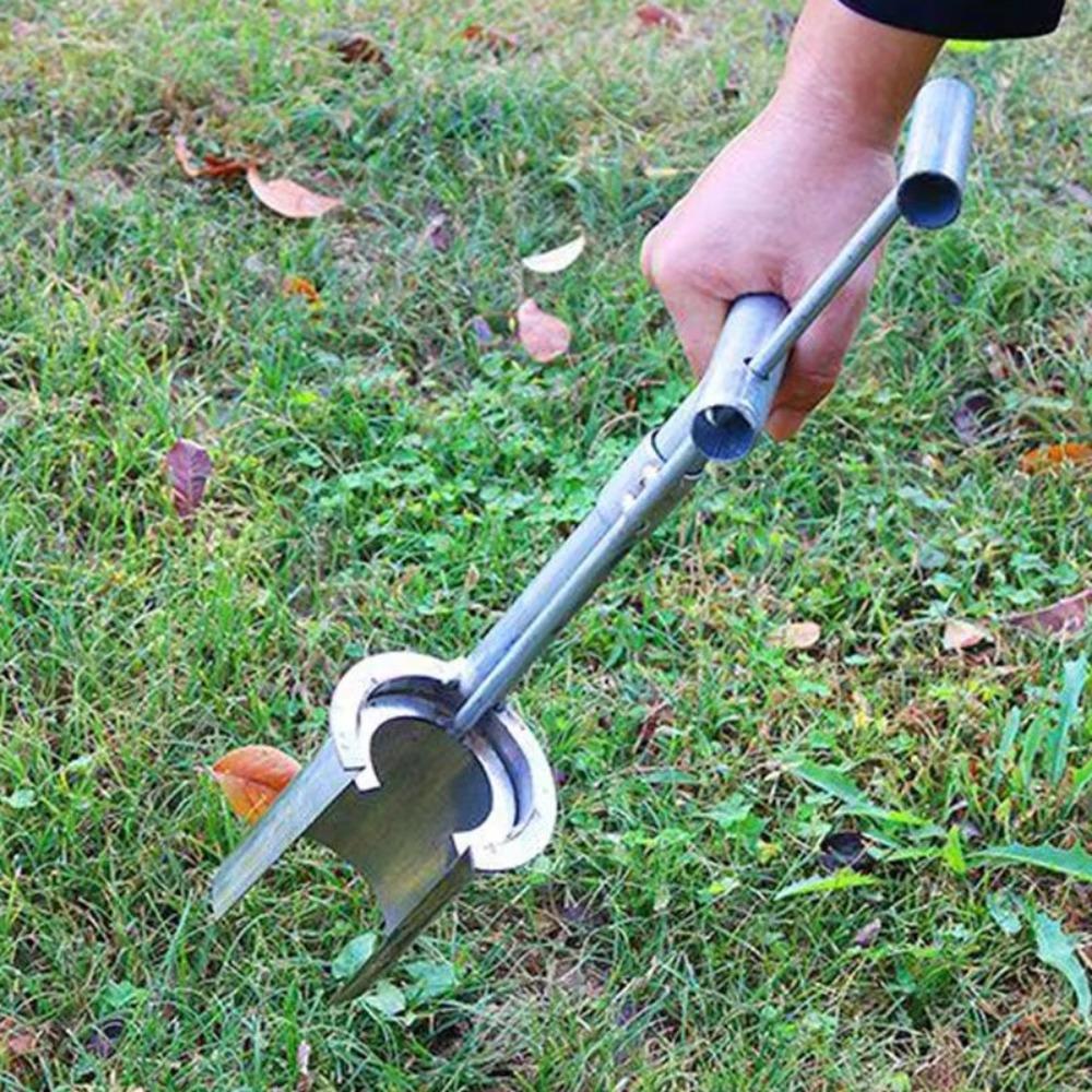 Stainless Steel Planting Tool Handheld Bulb Planter Tool  For Plant and Fruit Tree