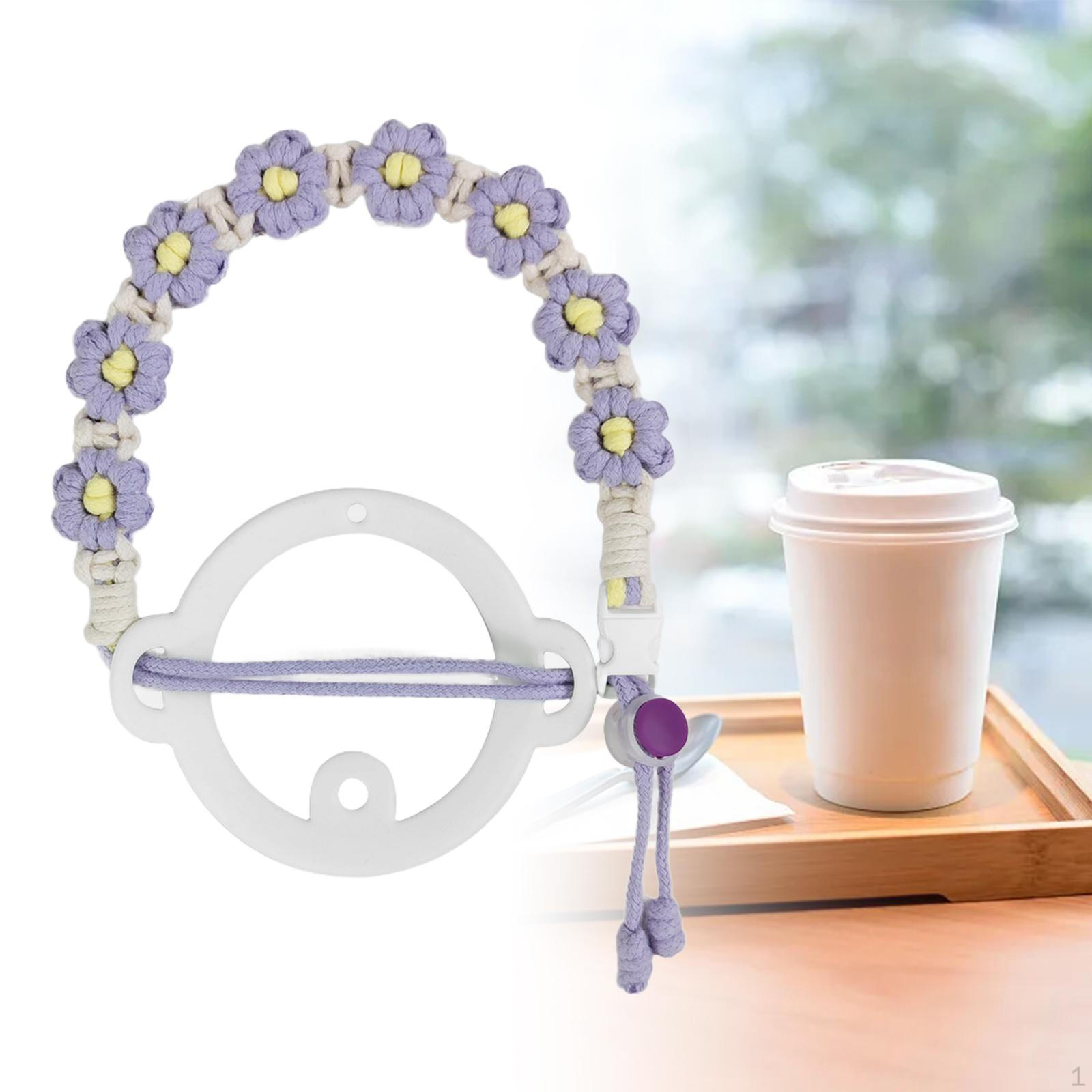 

Ручка для бутылки с водой для бутылок с широким горлышком, эластичный держатель для чашки, ремешок