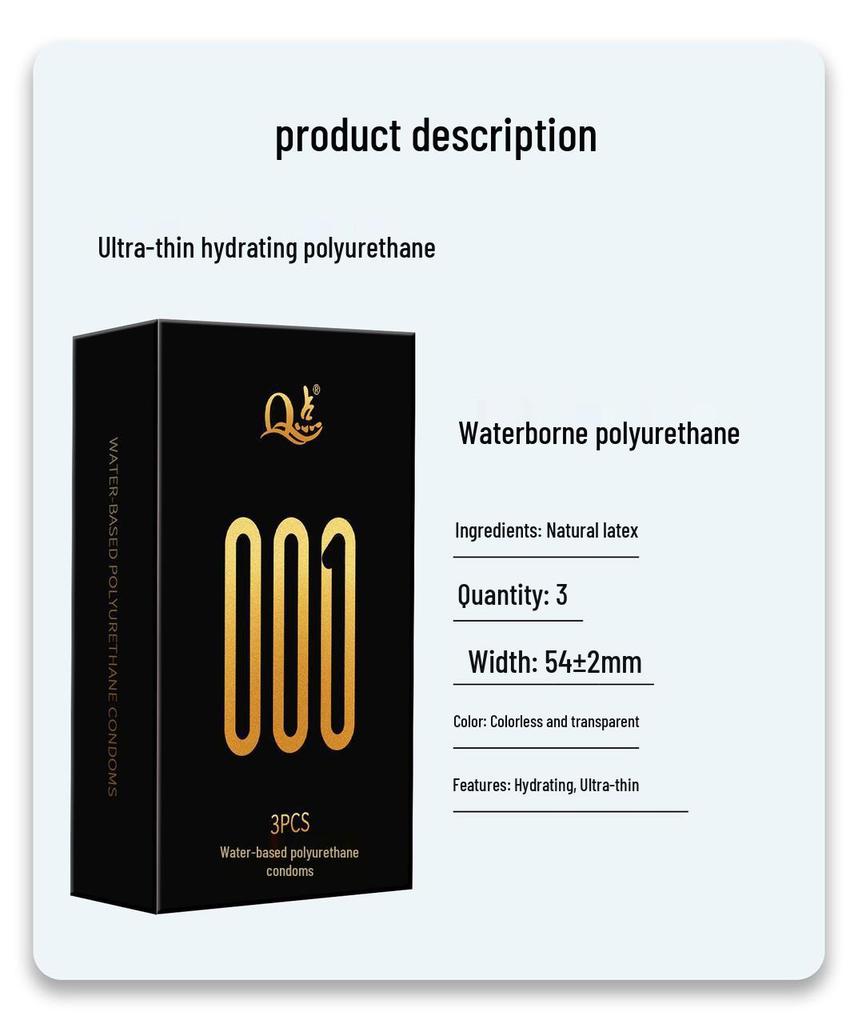 Q-point Ultra-Thin Hyaluronic Acid Condoms: Long-Lasting and Safe for Enhanced Pleasure.