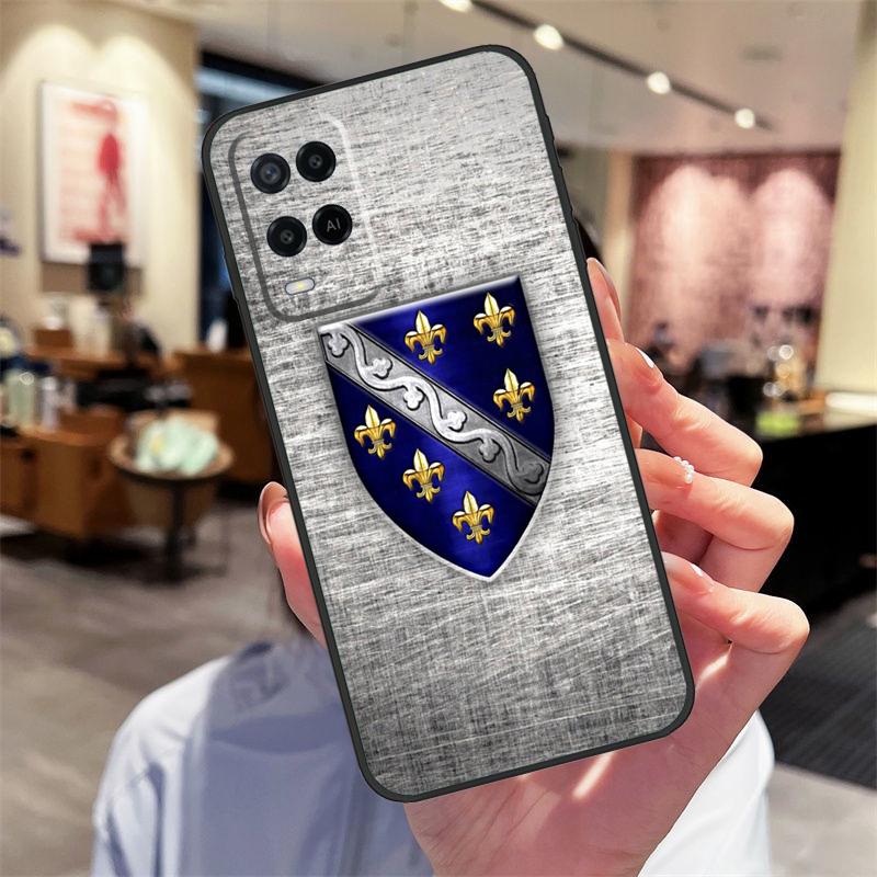 Bosnia and Herzegovina Flag Case For Oppo A17 A77 A80 A40 A60 A98 A78 A18 A38 A58 A16 A76 A96 A74 A94 A54 A57S A15 Cover