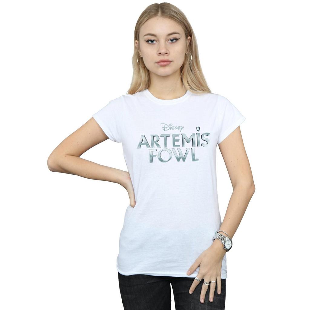 Disney Womens/Ladies Artemis Fowl Movie Logo Cotton T-Shirt