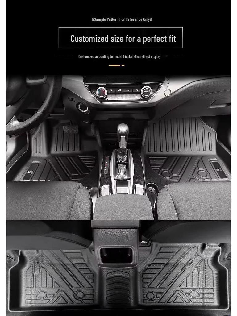 Eco-friendly Waterproof TPE Custom-fit Car Floor Mats for 2020-2023 Kia Sorento