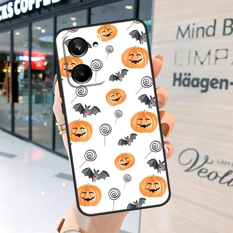 Halloween Pumpkins Case For Realme GT7 Pro GT6 11 12 13 14 15 Pro Plus C55 C53 C35 C33 C61 C65 C67 C53 C71 C75