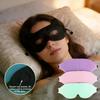 3D Sleeping Eye Mask Soft Skin-Friendly Breathable Light Blocking Eye Cover Travel Rest Lunch Break Blockout Light Eyeshade