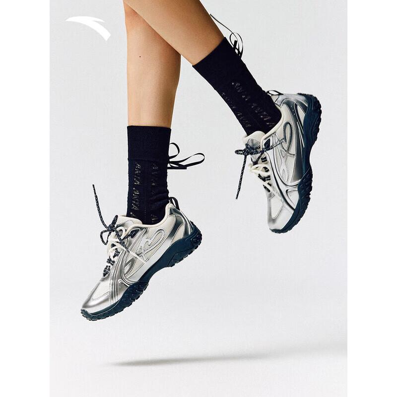 ANTA Women s Ballet-Inspired Casual German Trainer Sneakers 38